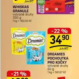 Flop DREAMIES POCHOUTKA PRO KOČKY vybrané druhy nabídka