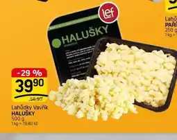 Flop HALUŠKY nabídka