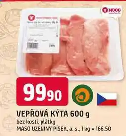 Trefa VEPŘOVÁ KÝTA 600 g bez kosti, plátky nabídka