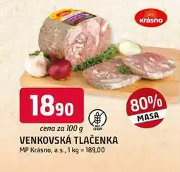 Trefa VENKOVSKÁ TLAČENKA nabídka