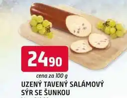 Trefa UZENÝ TAVENÝ SALÁMOVÝ SÝR SE ŠUNKOU nabídka
