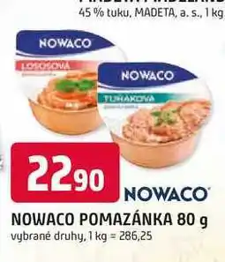 Trefa NOWACO POMAZÁNKA nabídka
