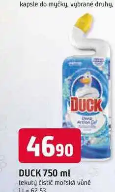 Trefa DUCK 750 ml tekutý čistič nabídka