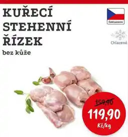 RABBIT řeznictví KUŘECÍ STEHENNÍ ŘÍZEK bez kůže nabídka