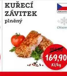 RABBIT řeznictví KUŘECÍ ZÁVITEK plněný nabídka