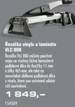 Uni Hobby Řezačka vinylu a laminátu VLC 800 nabídka