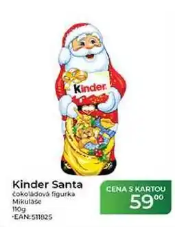 Tamda Foods Kinder Santa cokoládová figurka Mikuláše nabídka
