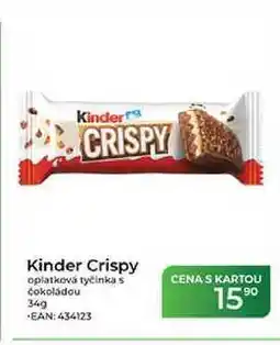 Tamda Foods Kinder Crispy oplatková tyčinka s čokoládou nabídka