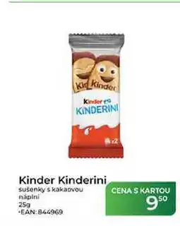 Tamda Foods Kinder Kinderini sušenky s kakaovou náplni nabídka