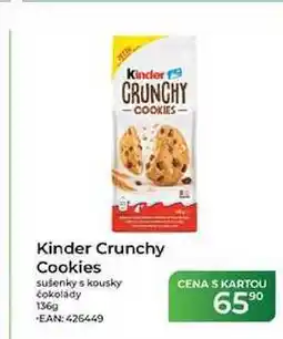 Tamda Foods Kinder Crunchy Cookies sušenky s kousky čokolády nabídka