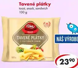 CBA Tavené plátky nabídka