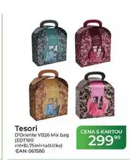 Tamda Foods Tesori D'Oriente V826 Mix bag (EDT100 ml+BL75ml-taštička) nabídka