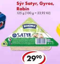 CBA Sýr Satyr, Gyros, Rabín nabídka