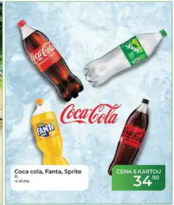 Tamda Foods Coca cola, Fanta, Sprite nabídka
