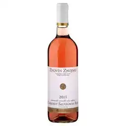 Tamda Foods Znovín Znojmo Cabernet Sauvignon Rosé 2011 moravské zemské polosuché víno nabídka