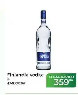 Tamda Foods Finlandia vodka nabídka