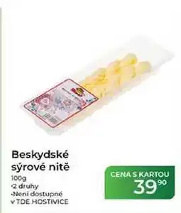 Tamda Foods Beskydské sýrové nitě nabídka