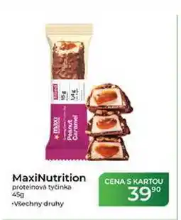 Tamda Foods MaxiNutrition proteinová tyčinka nabídka