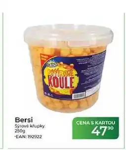 Tamda Foods Bersi Snack Sýrové koule nabídka