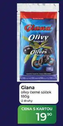 Tamda Foods Giana olivy černé sáček nabídka