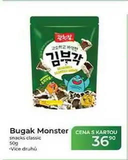 Tamda Foods Bugak Monster snacks classic nabídka