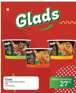 Tamda Foods Glads inst. nudle WOK s příchutí nabídka