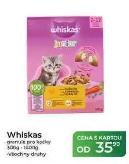 Tamda Foods Whiskas granule pro kočky 300g-1400g nabídka