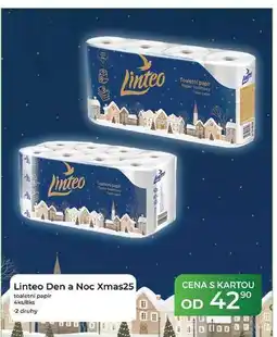 Tamda Foods Linteo Den a Noc Xmas25 toaletni papir 4ks/8ks nabídka