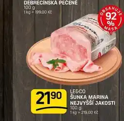Flop ŠUNKA MARINA NEJVYŠŠÍ JAKOSTI nabídka
