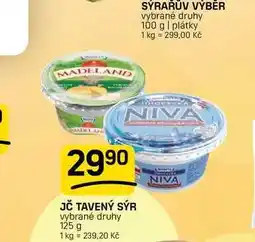Flop JČ TAVENÝ SÝR vybrané druhy nabídka