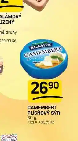 Flop CAMEMBERT PLÍSŇOVÝ SÝR nabídka