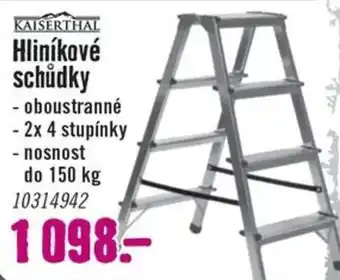 Kaiserthal hliníkové schůdky