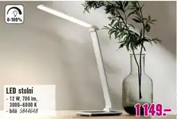 Hornbach LED stolní nabídka