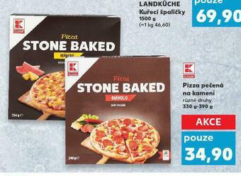 Kaufland Pizza pečená na kameni nabídka