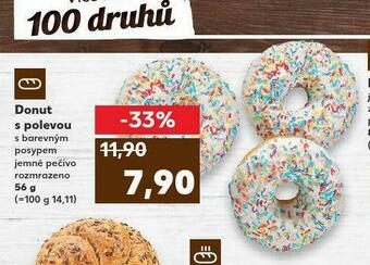 Kaufland Donut s polevou nabídka