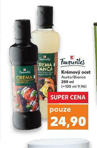 Kaufland Krémový ocet nabídka