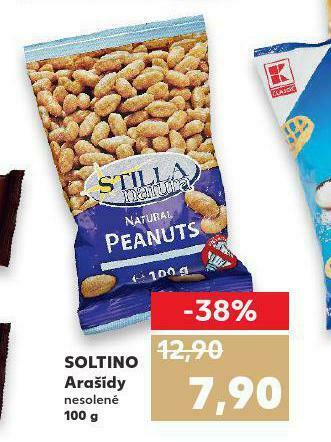 Kaufland Soltino arašídy nabídka