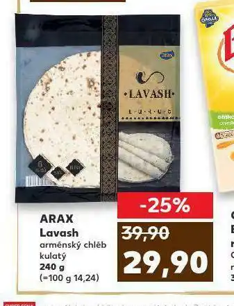 Arax lavash arménský chléb