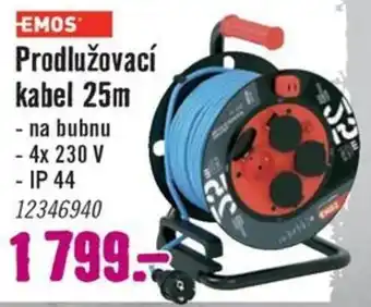 Emos prodlužovací kabel