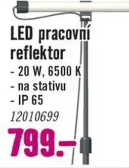 Hornbach LED pracovní reflektor nabídka
