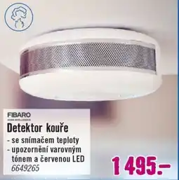 Hornbach Fibaro detektor kouře nabídka