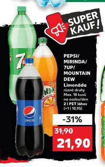 Kaufland Mirinda nabídka