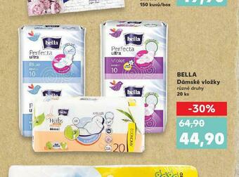 Kaufland Bella dámské vložky nabídka