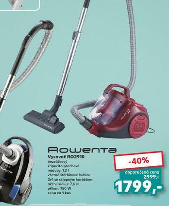 Kaufland Rowenta vysavač nabídka
