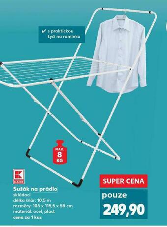 Kaufland Sušák na prádlo nabídka