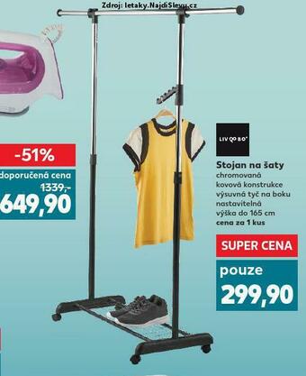Kaufland Stojan na šaty nabídka