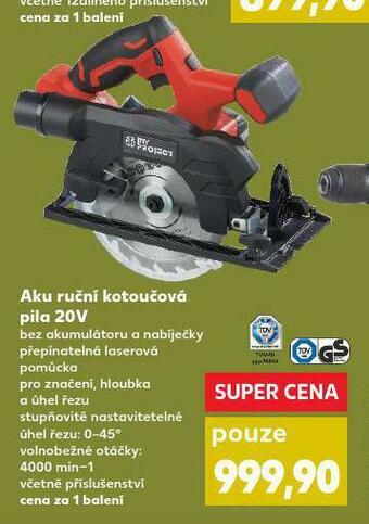 Kaufland Aku ruční kotoučová pila nabídka