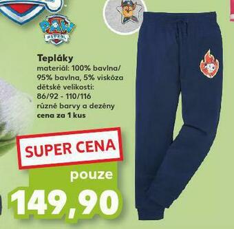 Kaufland Tepláky nabídka