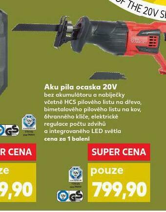 Kaufland Aku pila ocaska nabídka