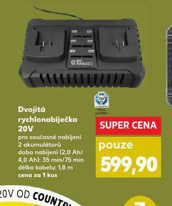 Kaufland Dvojitá rychlonabíječka nabídka